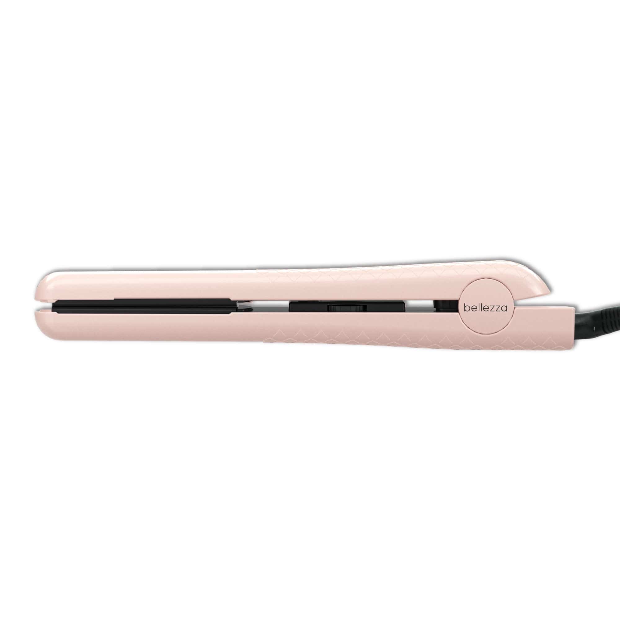 Bellezza Pink Valentine Lux Beauty | 1.25" Solid Ceramic Ionic & Far-Infrared Technology Flat Iron