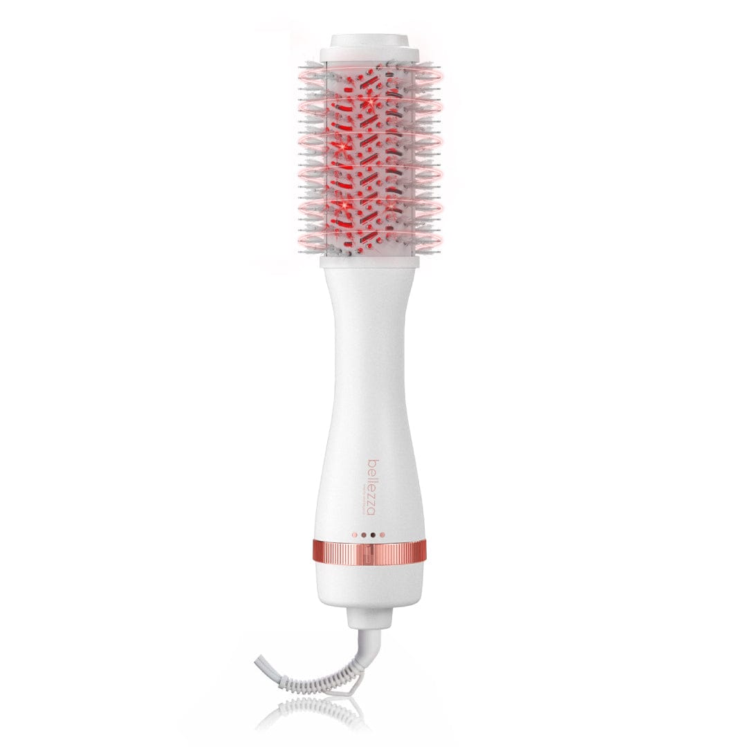 Bellezza WHITE ROSEGOLD Infrared Blowout Brush | 2&quot; Professional Hot Brush