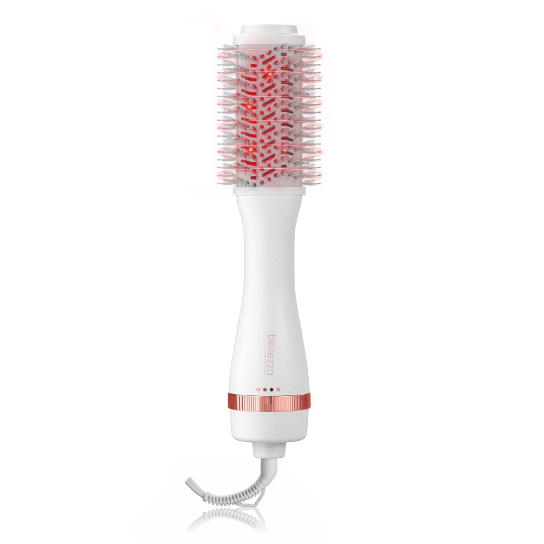 Bellezza WHITE ROSEGOLD Infrared Blowout Brush | 2" Professional Hot Brush