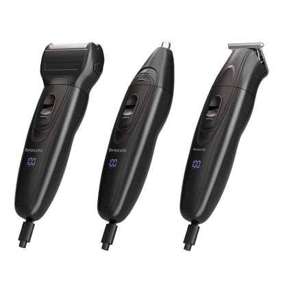 Brocchi 3IN1 Grooming Set - Shaver | Hair Clipper | Nose Trimmer