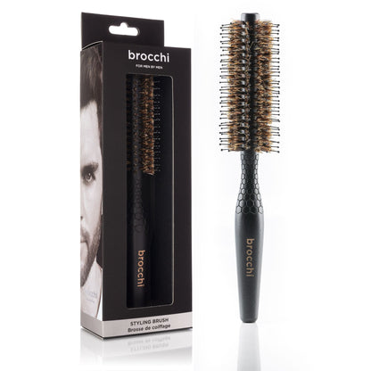 Brocchi Boar &amp; Nylon Bristle Styling Brush