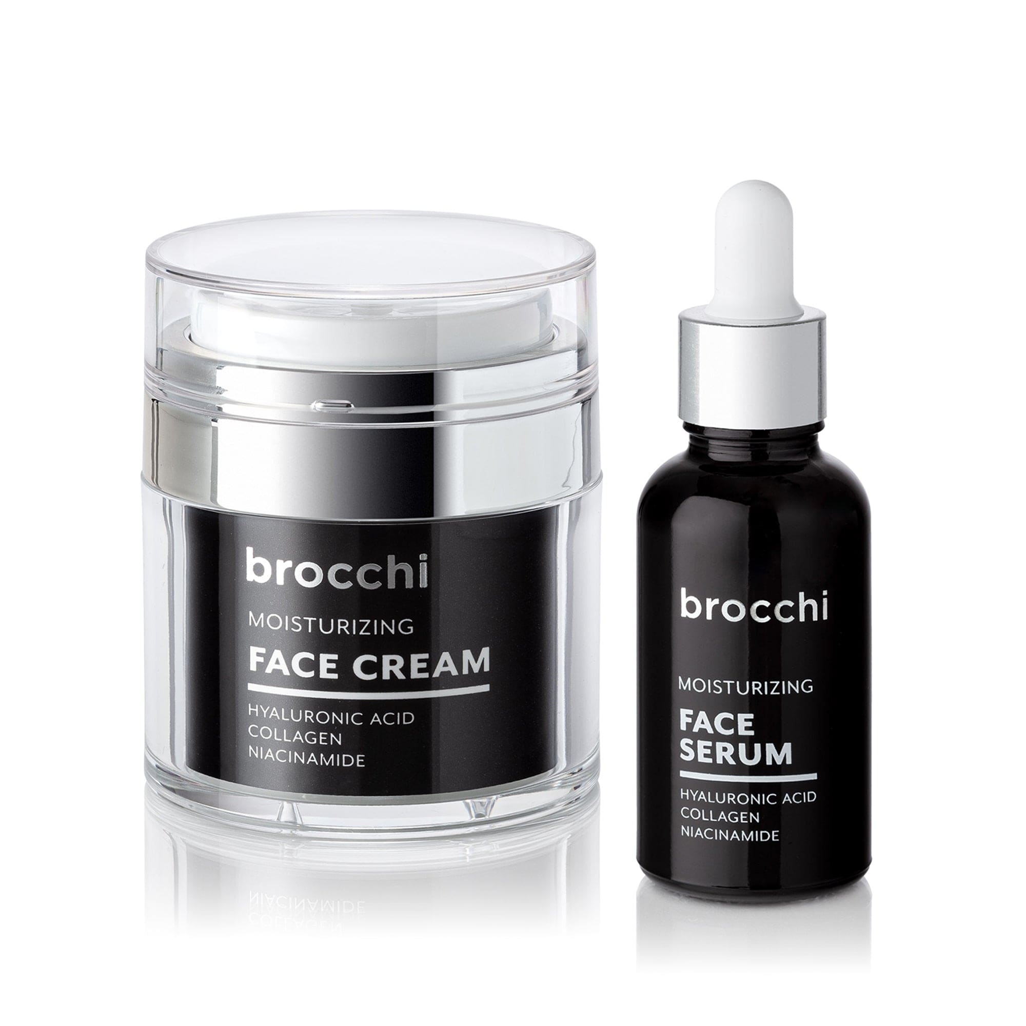 Brocchi Brocchi | Hyaluronic Acid Face Cream & Serum Set