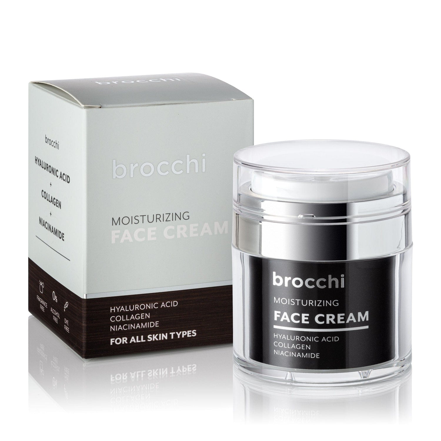 Brocchi Brocchi | Hyaluronic Acid Face Cream &amp; Serum Set