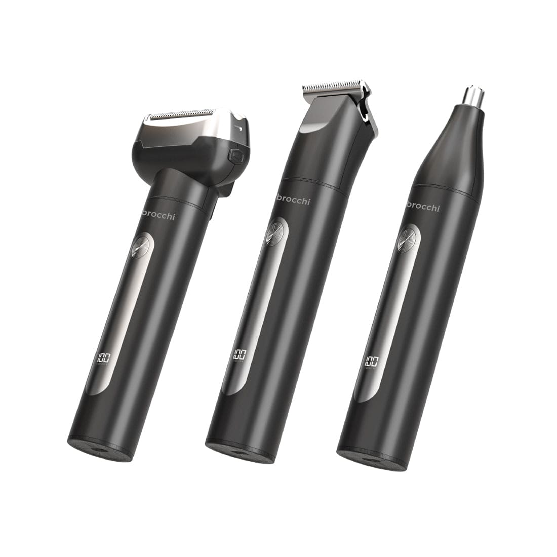 Brocchi TRIO KIT. Shaver | Hair Clipper | Nose Trimmer