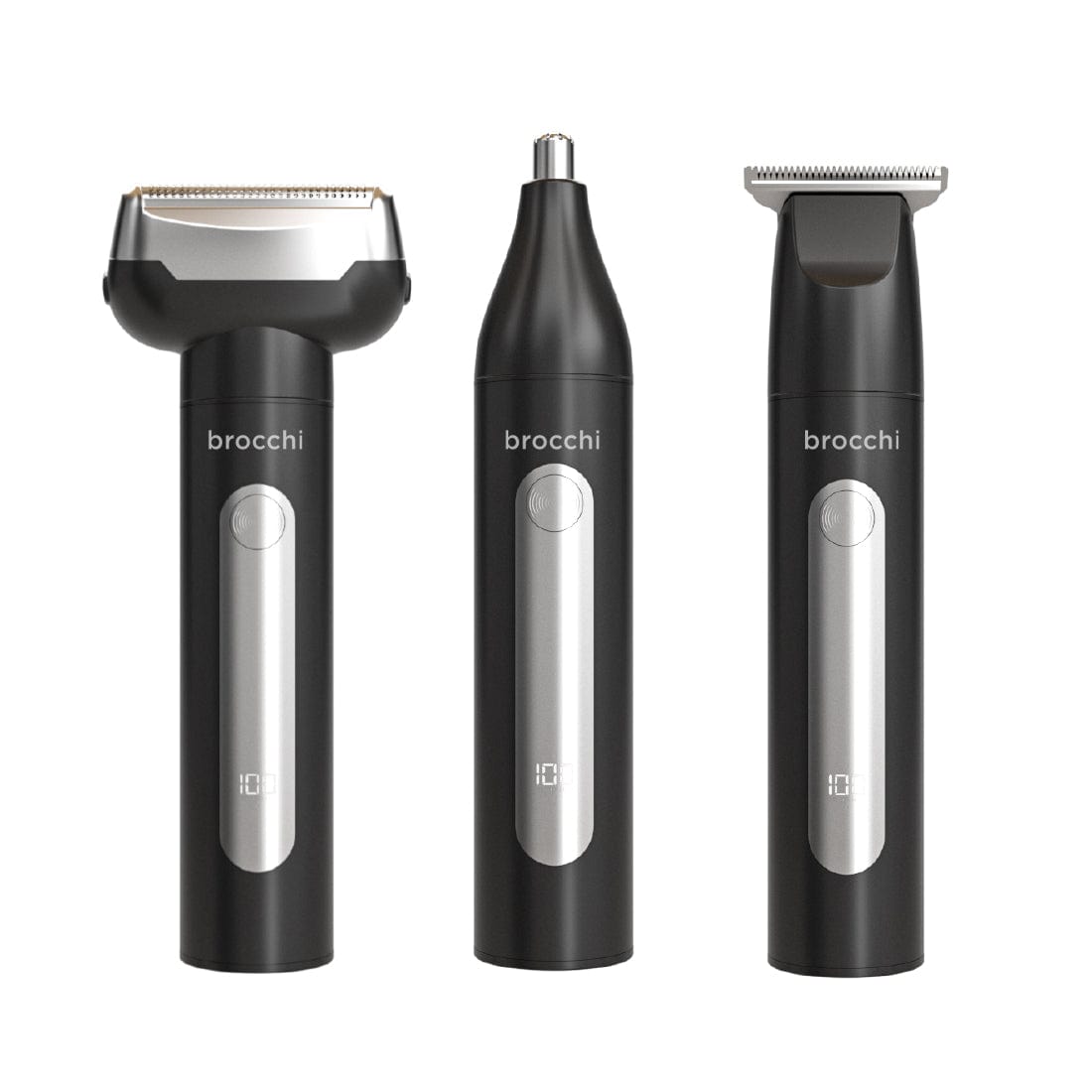Brocchi TRIO KIT. Shaver | Hair Clipper | Nose Trimmer