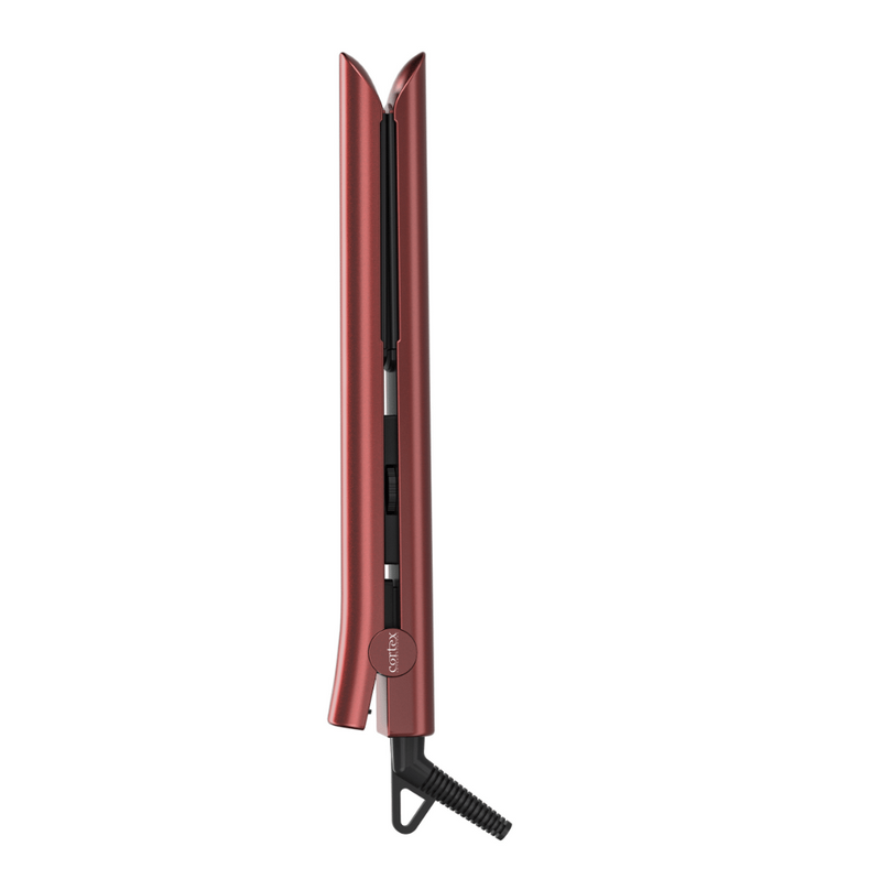 Cortex Beauty 1" 100% Solid Ceramic Ionic & Far-Infrared Technology Flat Iron