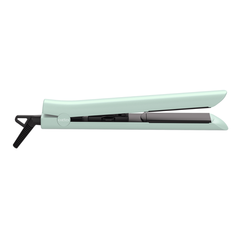 Cortex Beauty 1" 100% Solid Ceramic Ionic & Far-Infrared Technology Flat Iron
