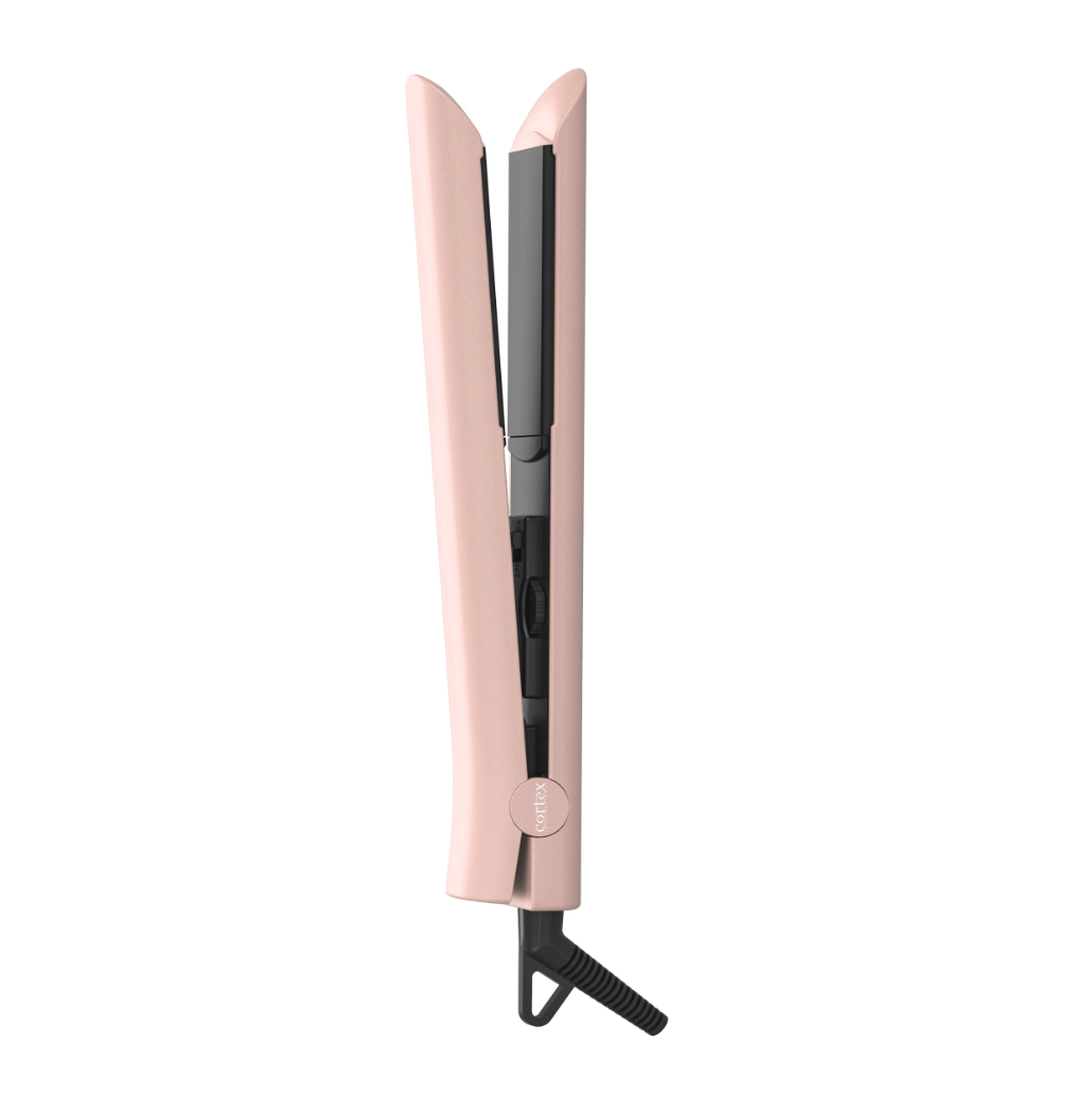 Cortex Beauty 1" 100% Solid Ceramic Ionic & Far-Infrared Technology Flat Iron