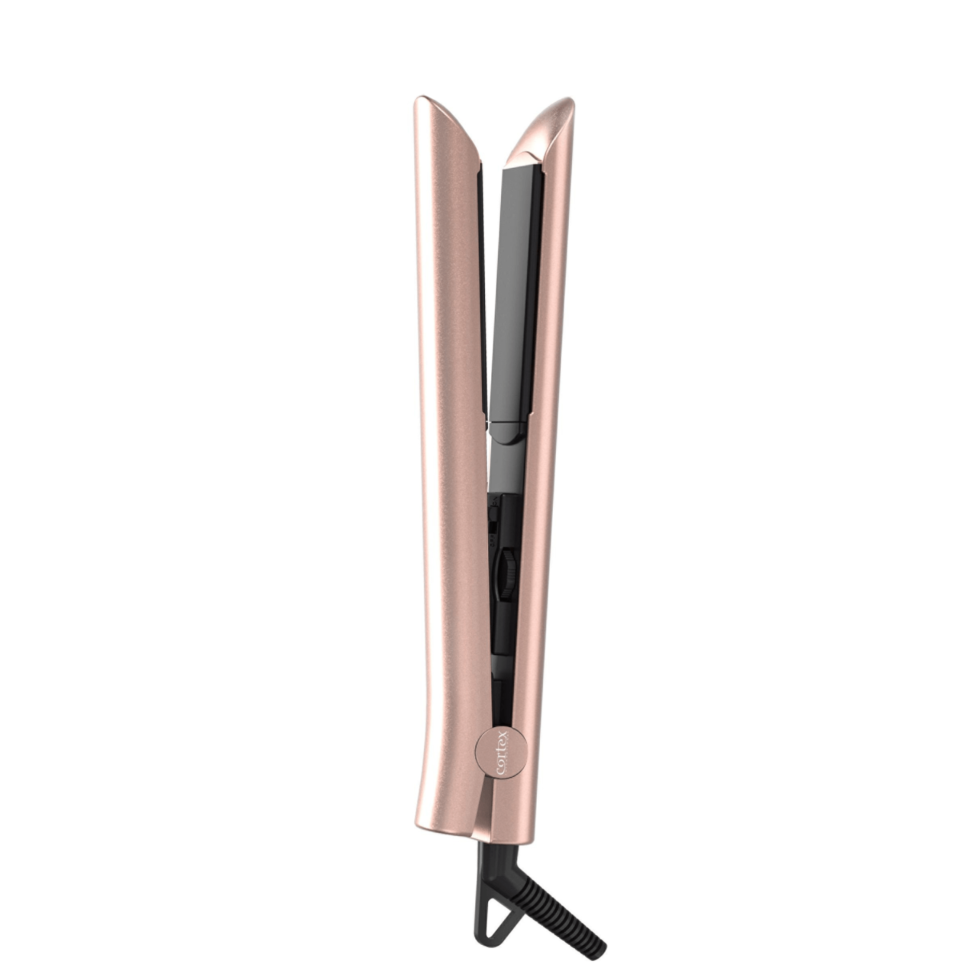 Cortex Beauty 1" 100% Solid Ceramic Ionic & Far-Infrared Technology Flat Iron