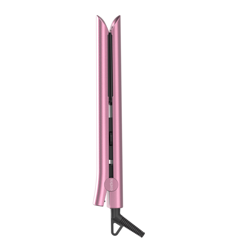 Cortex Beauty 1" 100% Solid Ceramic Ionic & Far-Infrared Technology Flat Iron