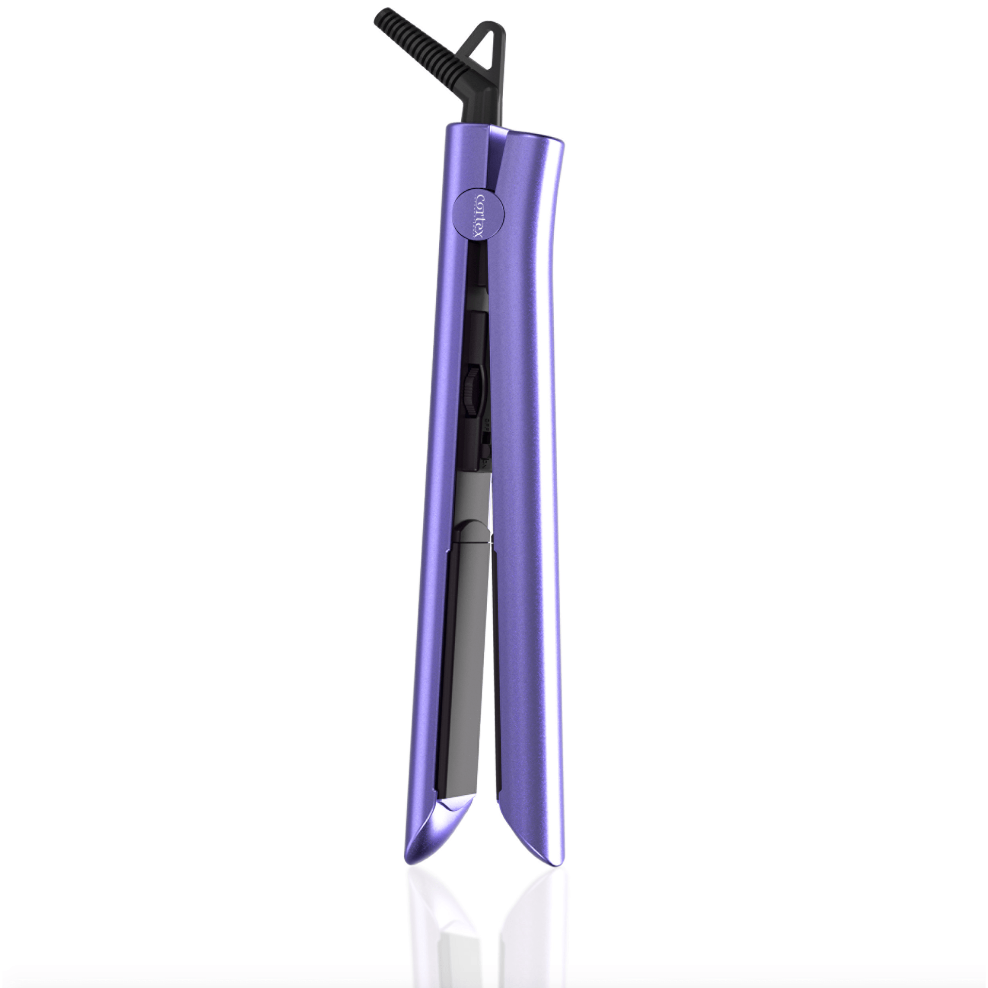 Cortex Beauty 1" 100% Solid Ceramic Ionic & Far-Infrared Technology Flat Iron