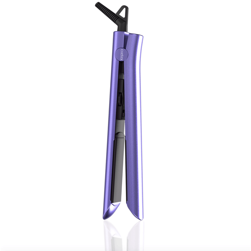 Cortex Beauty 1" 100% Solid Ceramic Ionic & Far-Infrared Technology Flat Iron