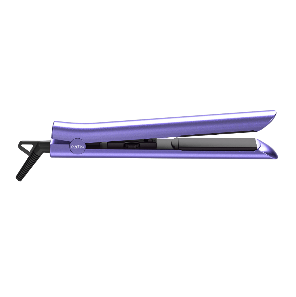 Cortex Beauty 1" 100% Solid Ceramic Ionic & Far-Infrared Technology Flat Iron