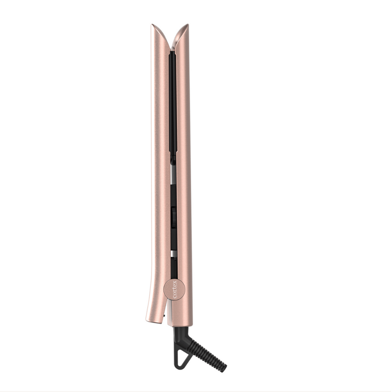 Cortex Beauty 1" 100% Solid Ceramic Ionic & Far-Infrared Technology Flat Iron