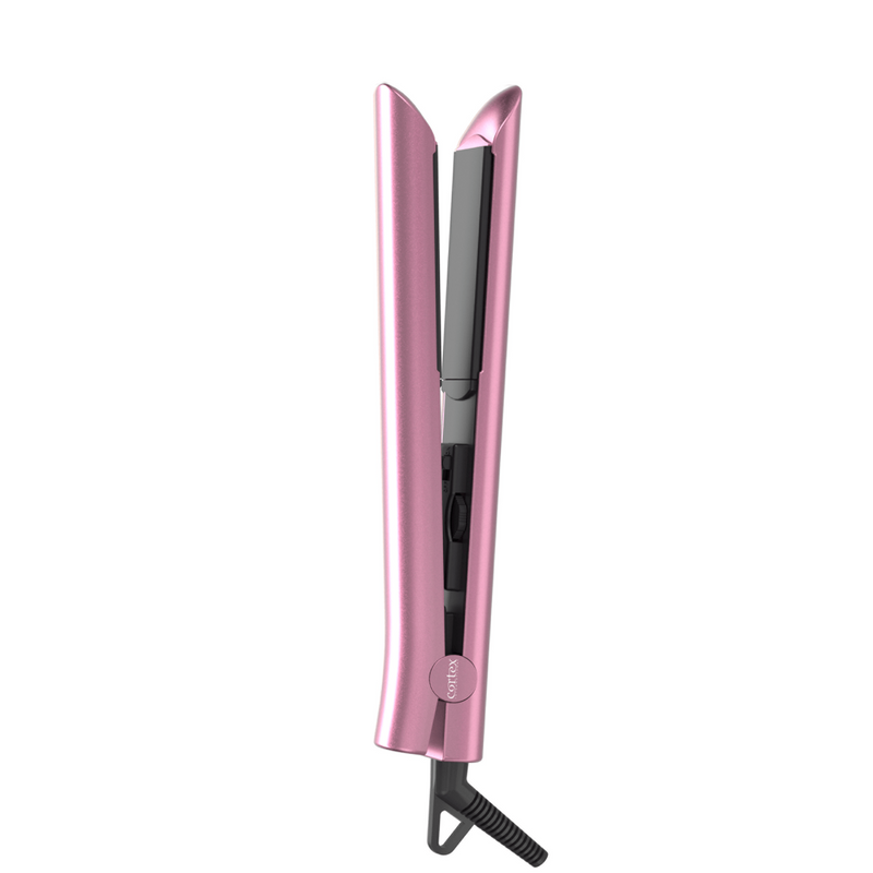 Cortex Beauty 1" 100% Solid Ceramic Ionic & Far-Infrared Technology Flat Iron