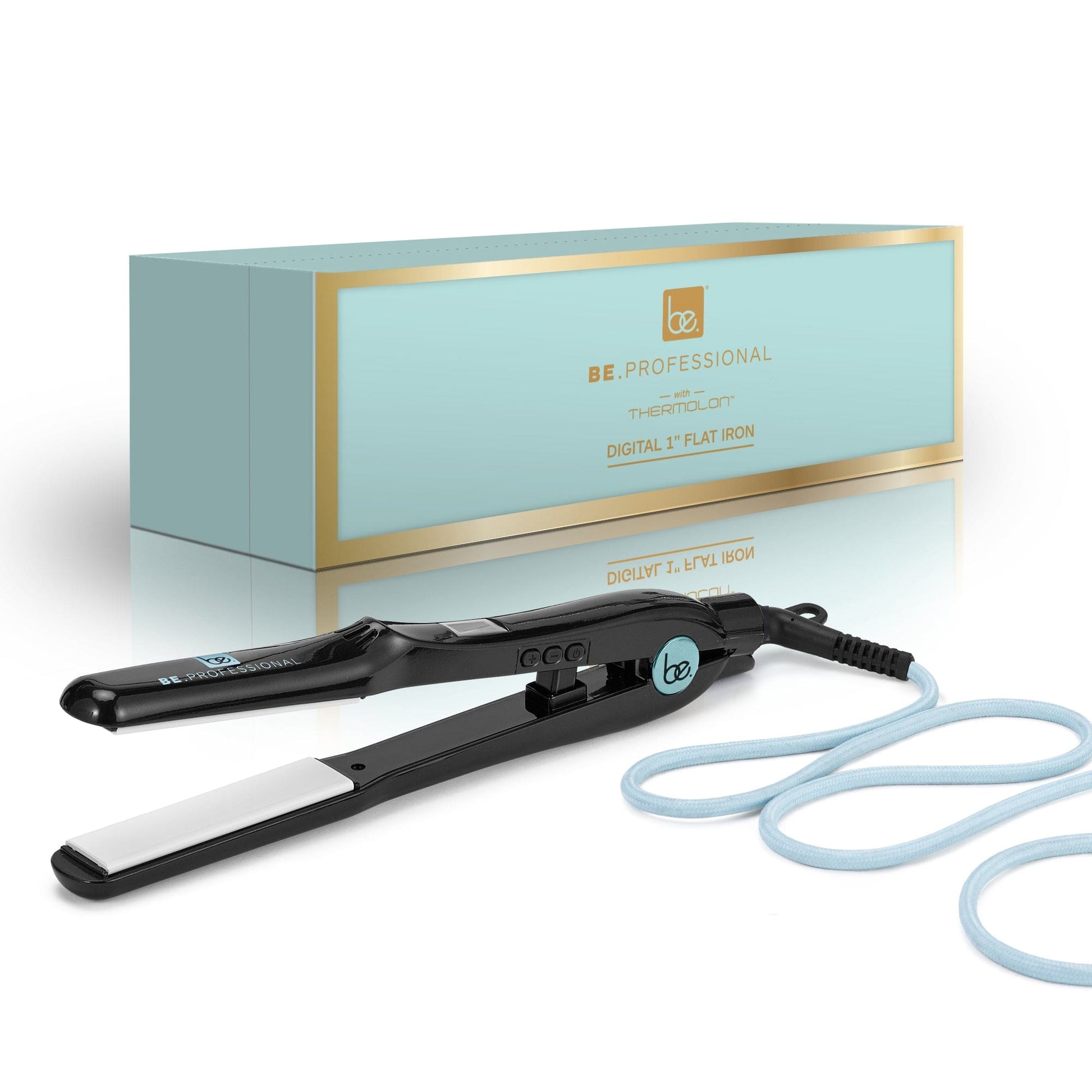 Cortex Beauty 1" Digital Thermolon Flat Iron - Croc