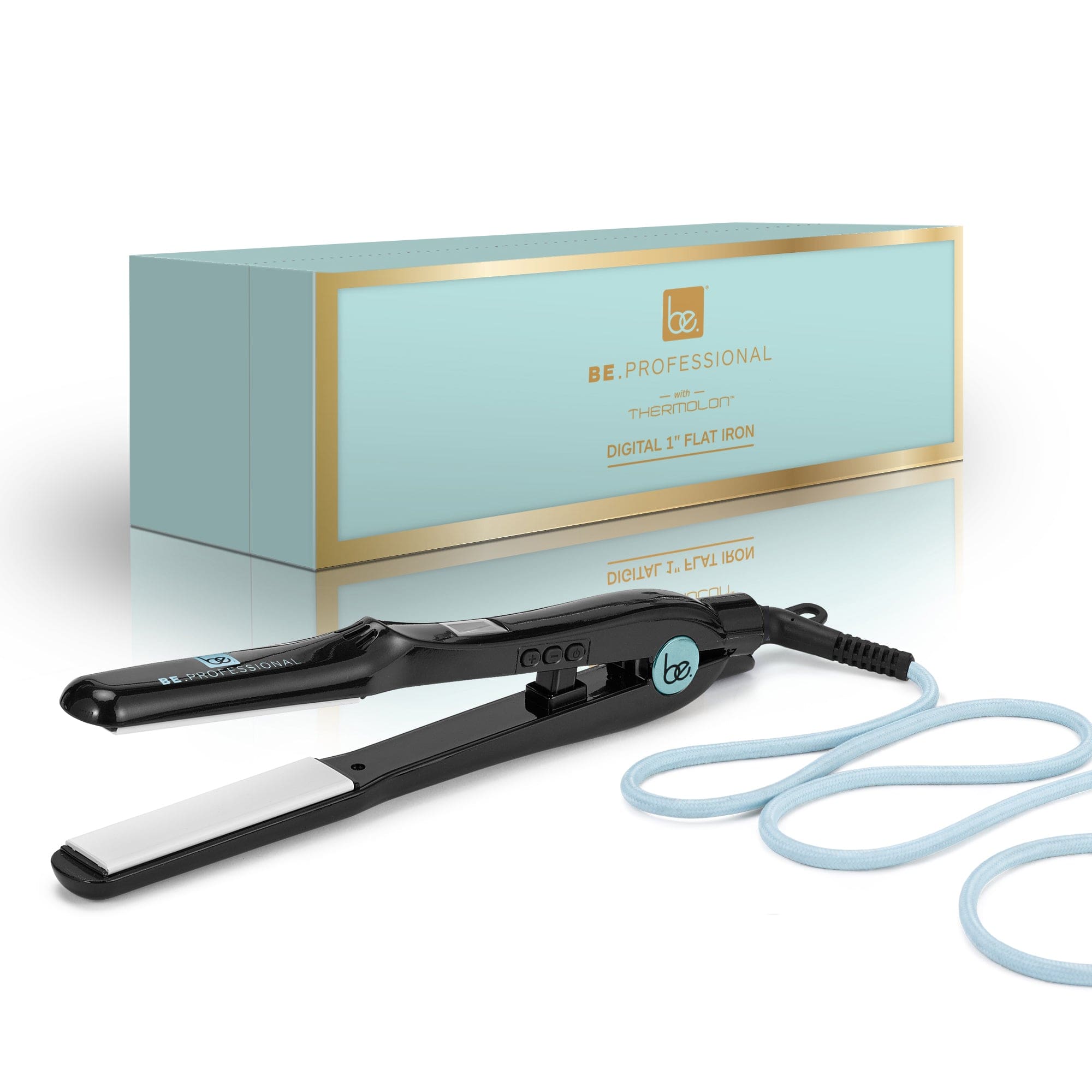Cortex Beauty 1" Digital Thermolon Flat Iron - Croc