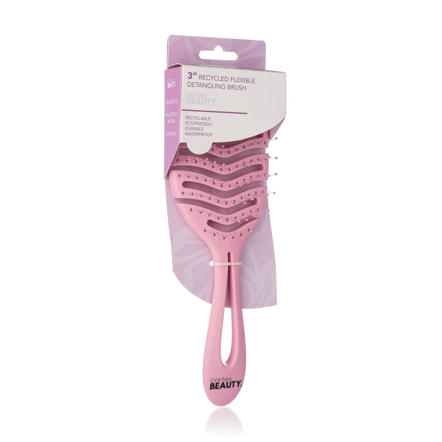 Cortex Beauty 3&quot; Recycled Flexible Detangling Brush