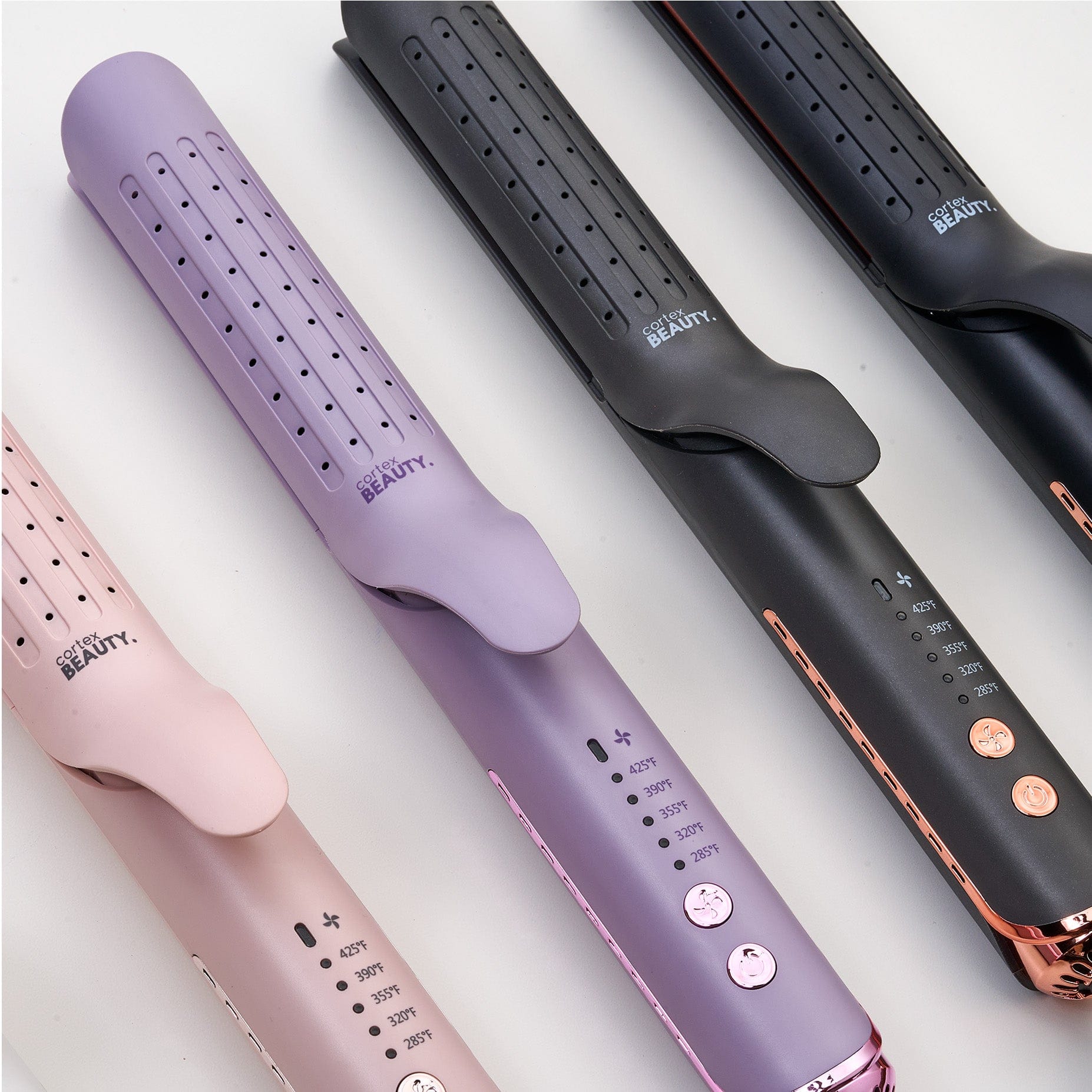 Cortex Beauty AirGlider | 2-in-1 Cool Air Flat Iron/curler