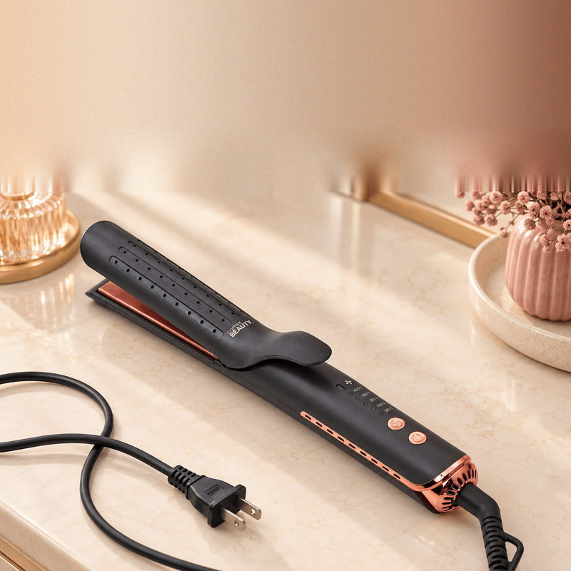 Cortex Beauty AirGlider | 2-in-1 Cool Air Flat Iron & Curler