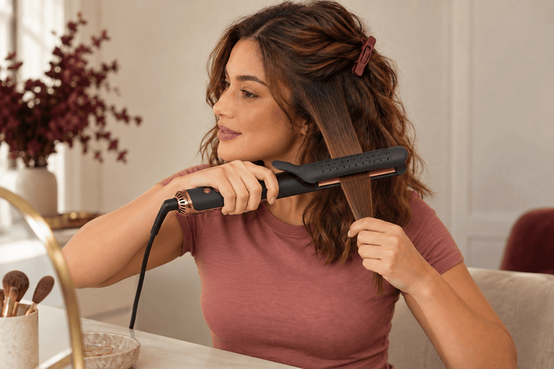 Cortex Beauty AirGlider | 2-in-1 Cool Air Flat Iron & Curler