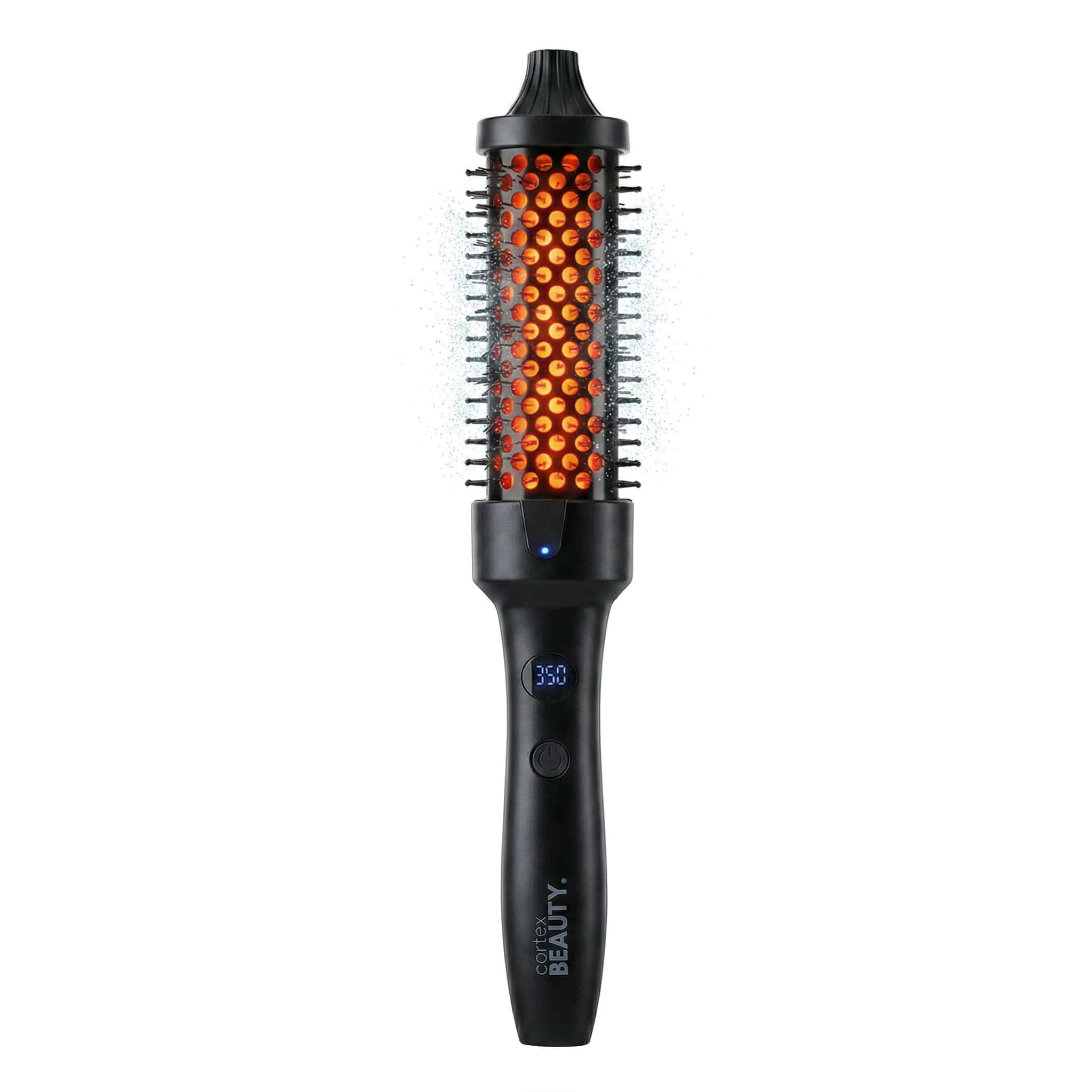 Cortex Beauty Black 1.5" Digital Infrared & Ionic Thermal Styling Brush