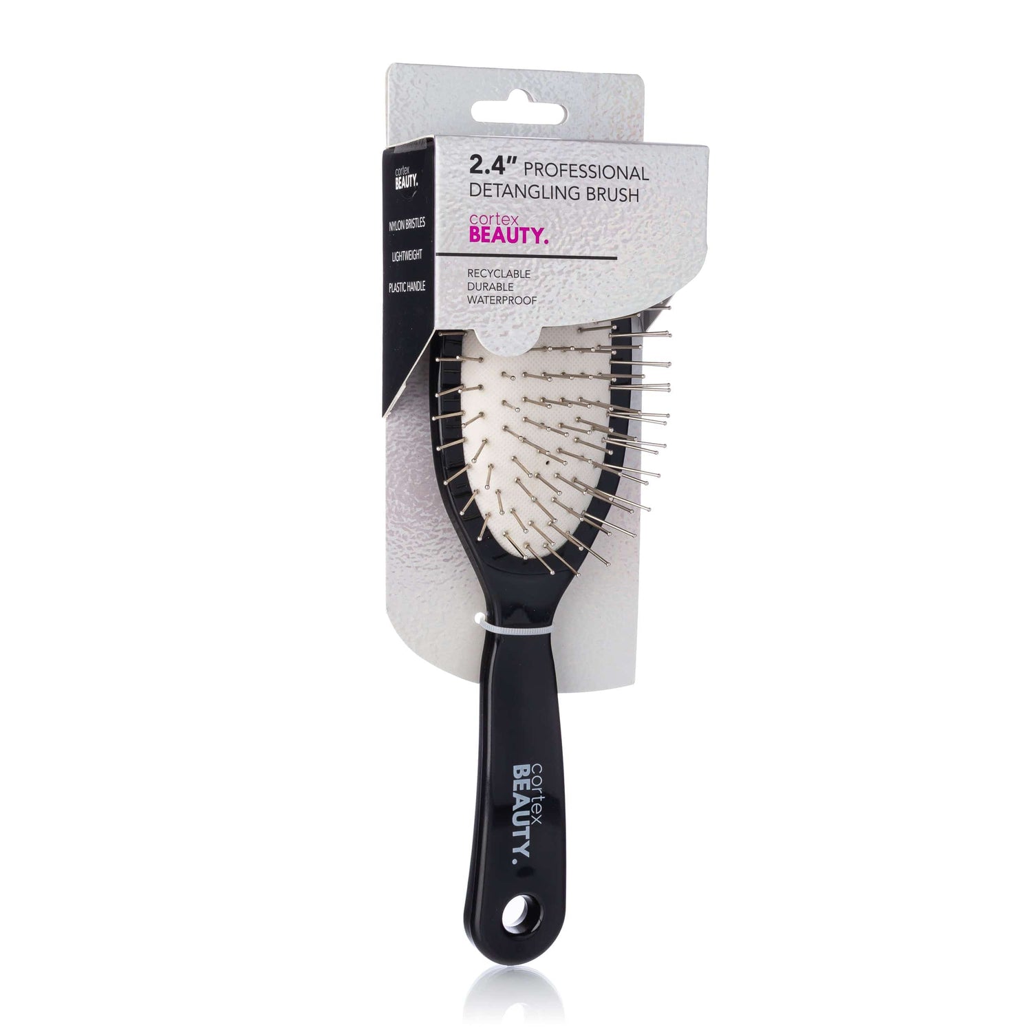 Cortex Beauty Black 2.4&quot; Professional Detangling Brush