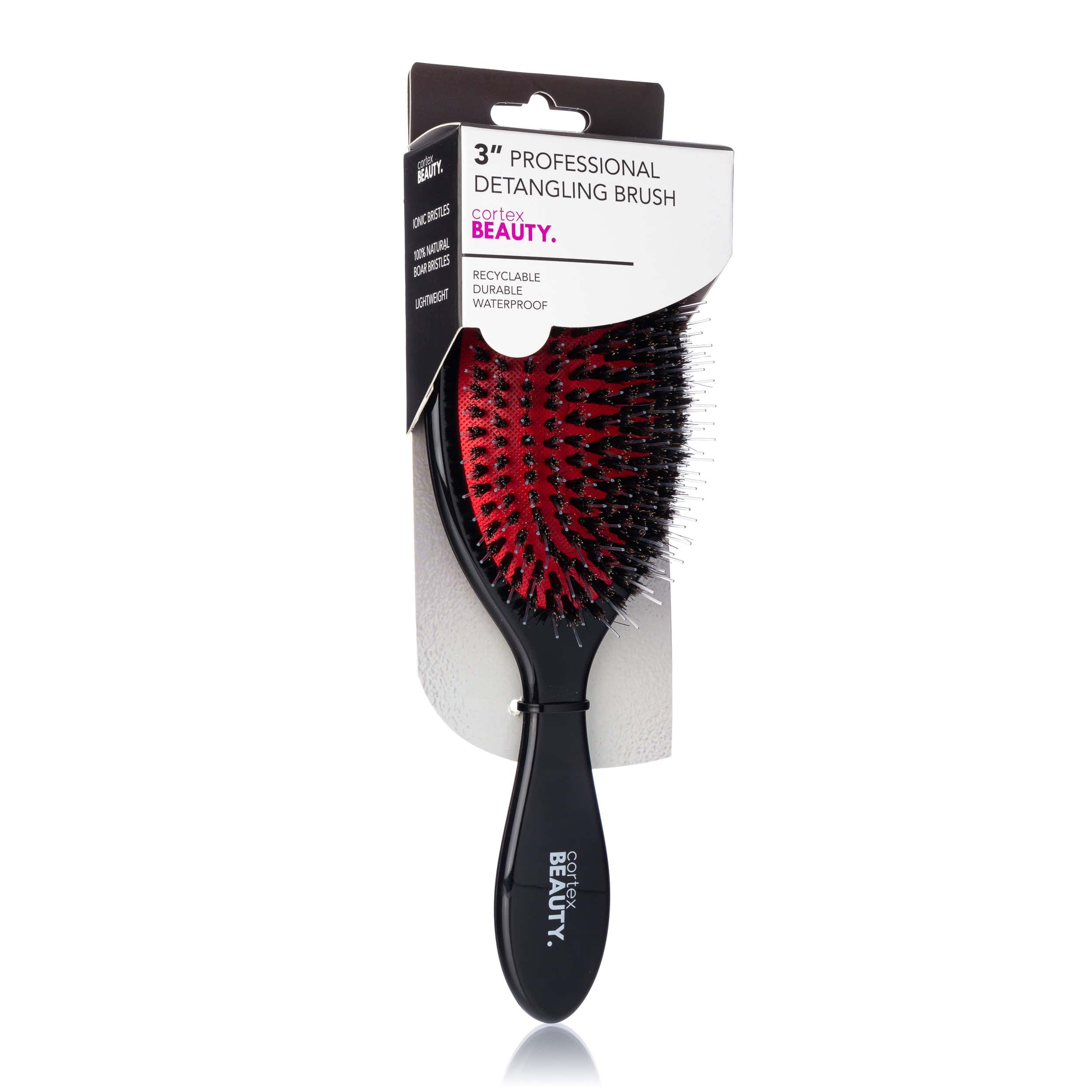 Cortex Beauty Black / 3" Professional Detangling Brush