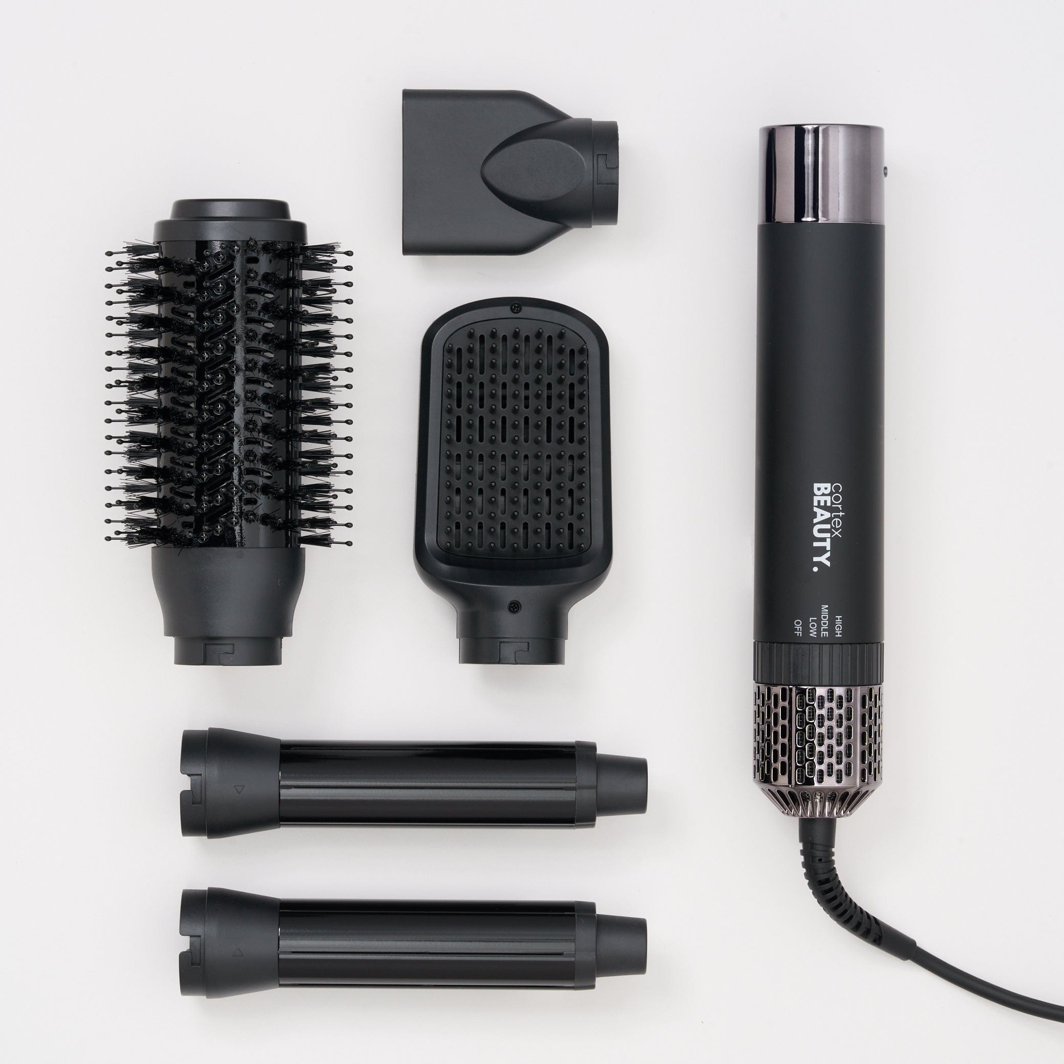 Cortex Beauty Black AirFusion | 5 in 1 Multistyler