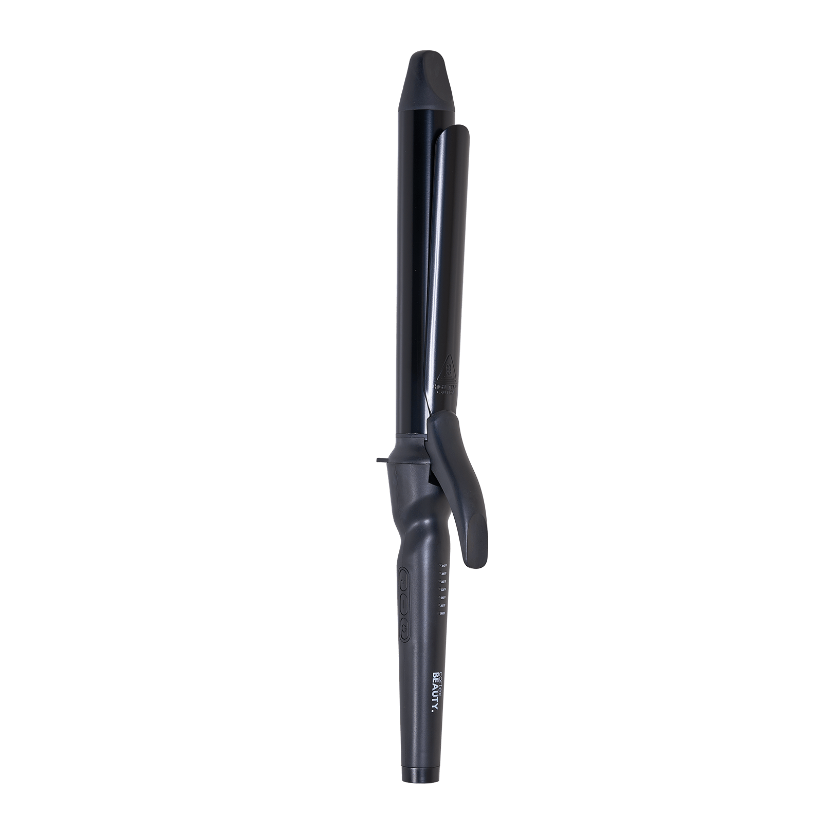 Cortex Beauty Black/ Black 1.25” PRO Barrel Extra - Long Curling Iron