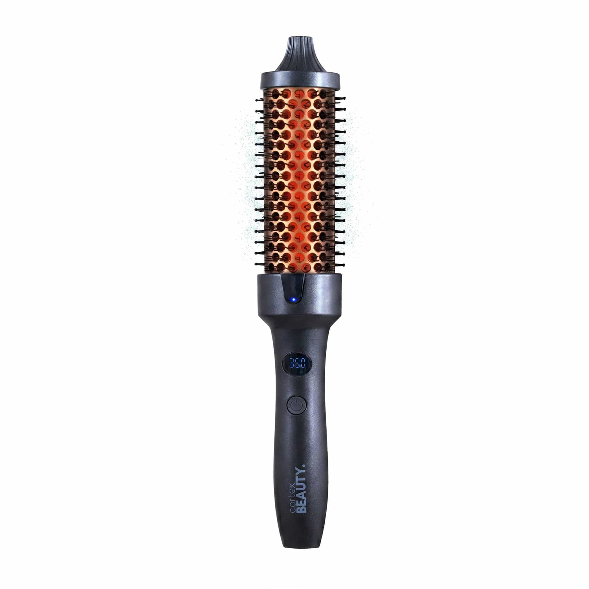 Cortex Beauty Black Rosegold 1.5" Digital Infrared & Ionic Thermal Styling Brush
