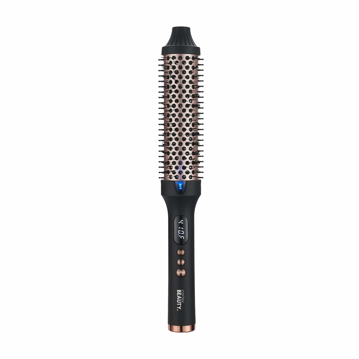 Cortex Beauty Black Rosegold Digital Display 1.5” Infrared Styling Brush