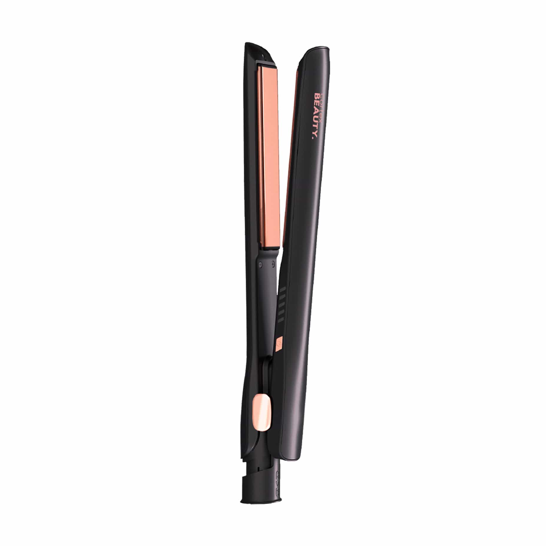 Cortex Beauty Black Rosegold Pro Slim | 1” Temperature Control Flat Iron