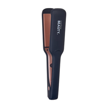 Cortex Beauty Black Rosegold Sleek & Shine | Professional 1.75” Wide Plate Flat Iron