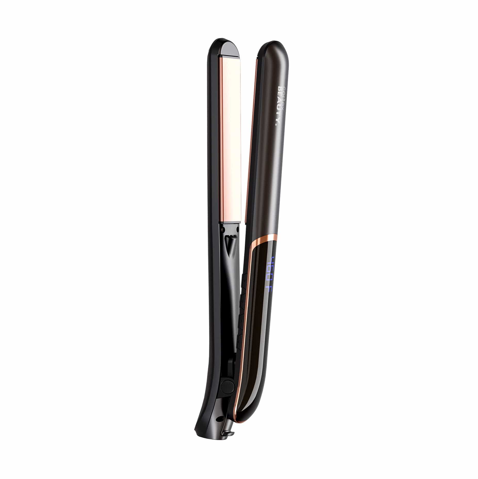 Cortex Beauty Black Rosegold STR8UP 1" DIGITAL FLAT IRON