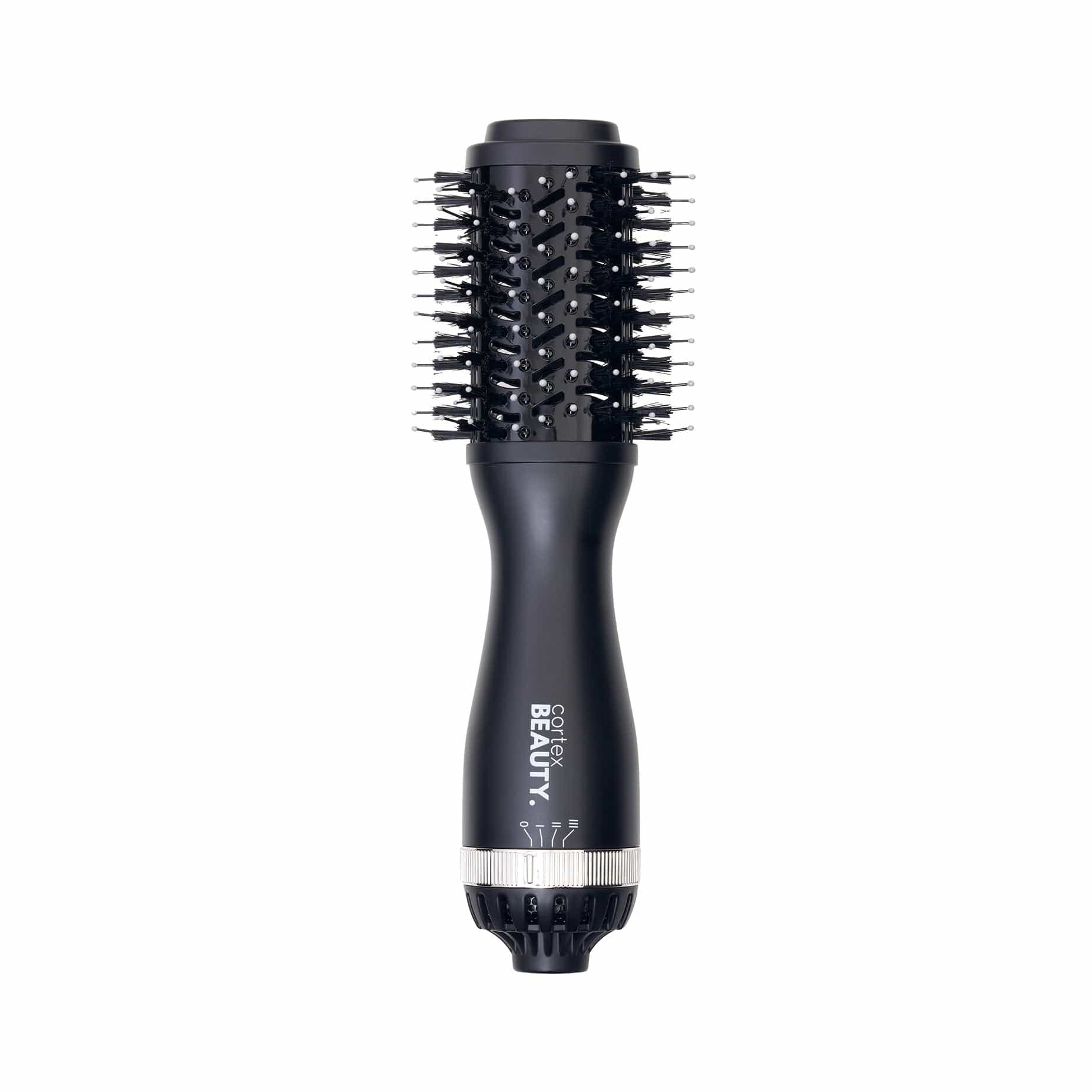 Cortex Beauty Black Silver Mini Volumizing Blowout Brush