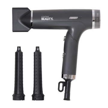 Cortex Beauty Black Sleek Fold | Foldable Travel Dryer