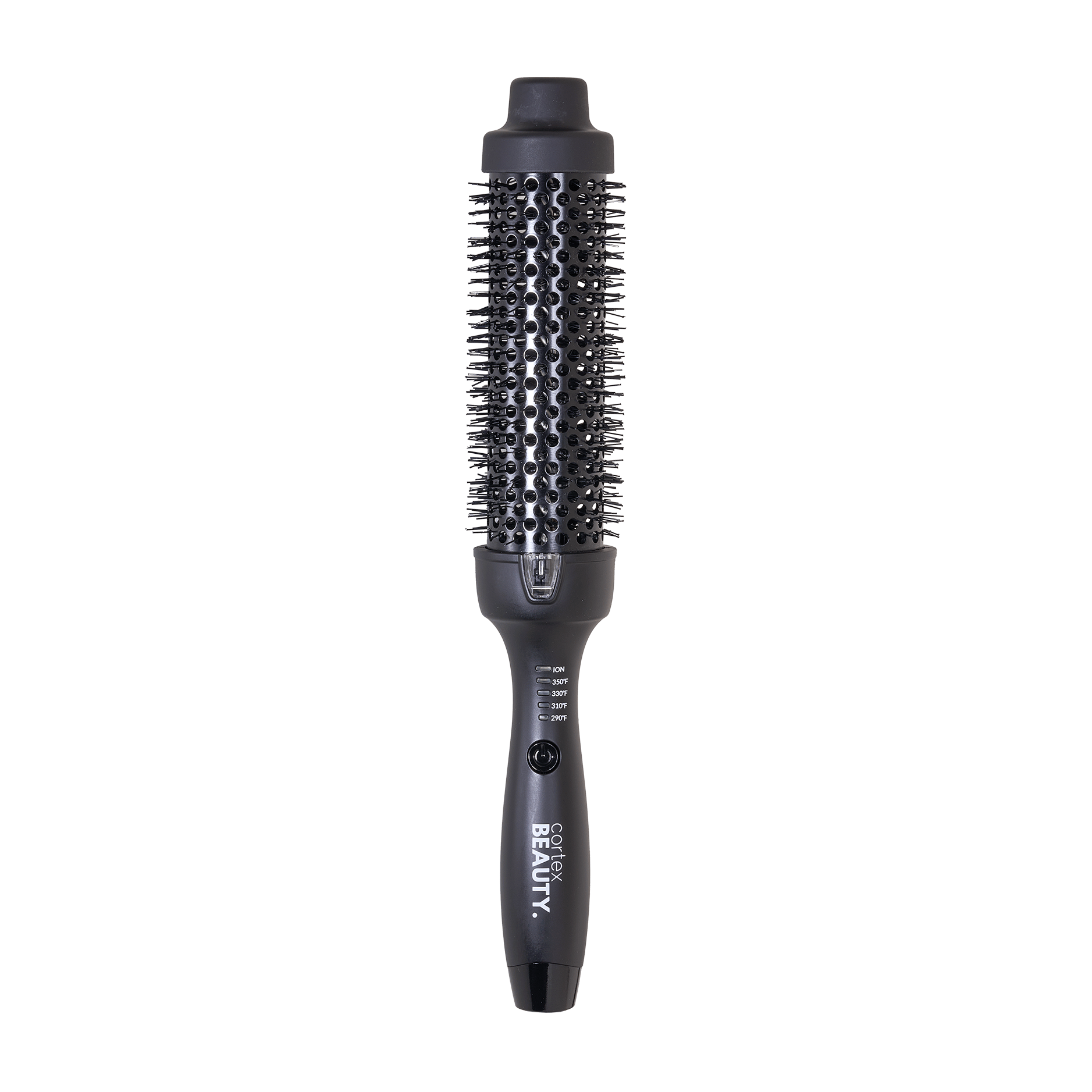 Cortex Beauty Black Temp Control Extra-Long 1.5” Ionic Styling Brush