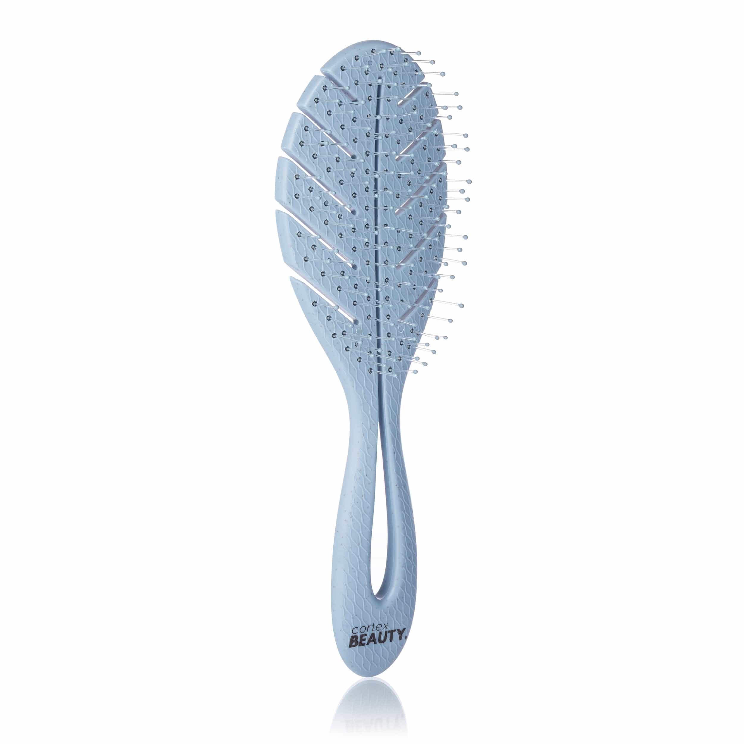 Cortex Beauty Blue 2.8&quot; Recycled Detangling Brush