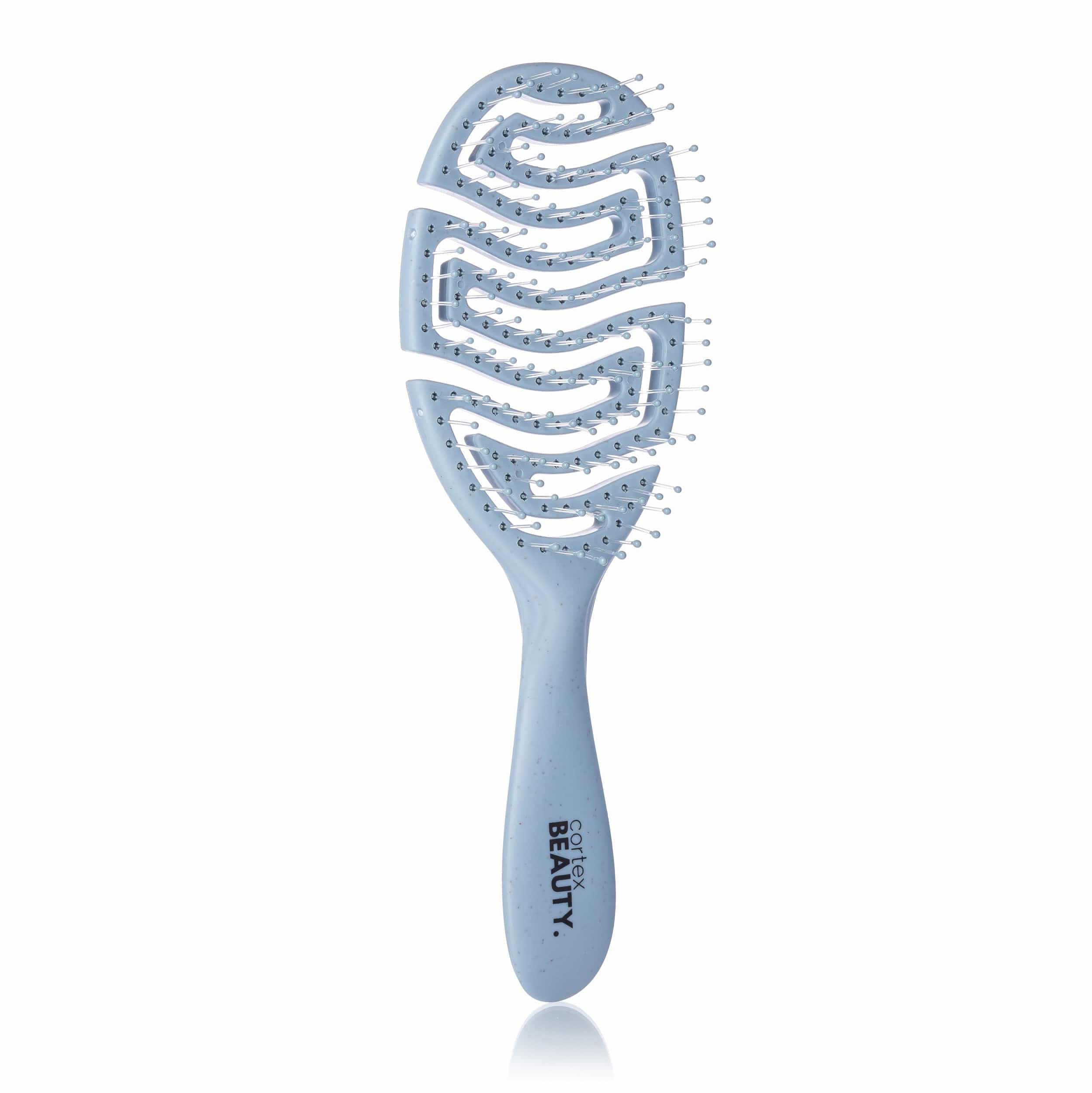 Cortex Beauty Blue 3" Recycled Detangling Brush