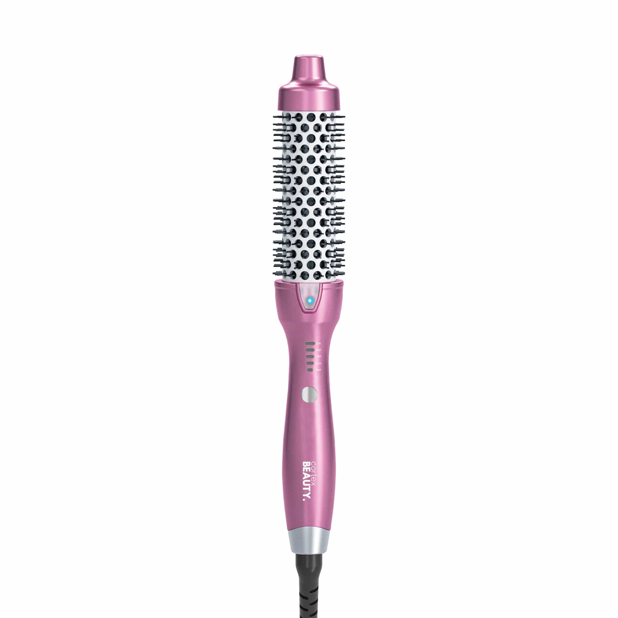 Cortex Beauty Blush Pink 1.5&quot; Ionic Temperature Control Styling Brush