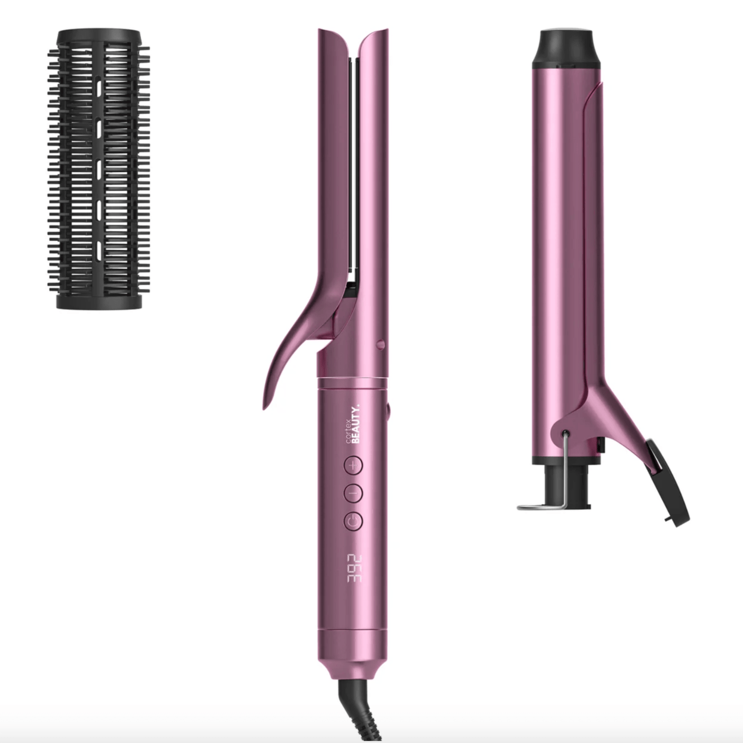 Cortex Beauty Blush Pink 3in1 Multi Styler Set with Digital Display