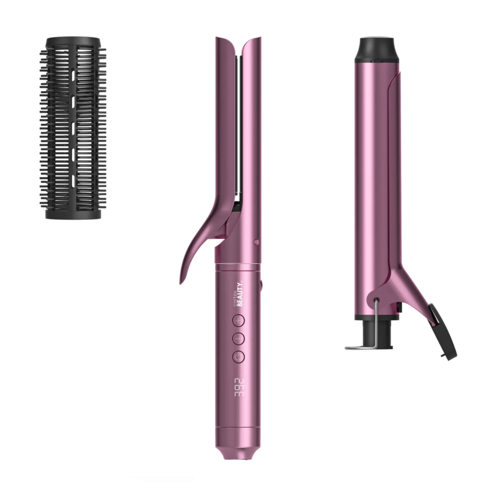 Cortex Beauty Blush Pink 3in1 Multi Styler Set with Digital Display