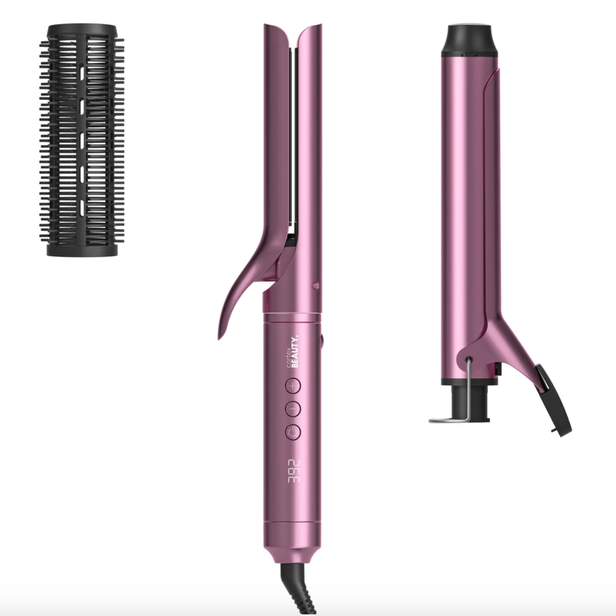 Cortex Beauty Blush Pink 3in1 Multi Styler Set with Digital Display