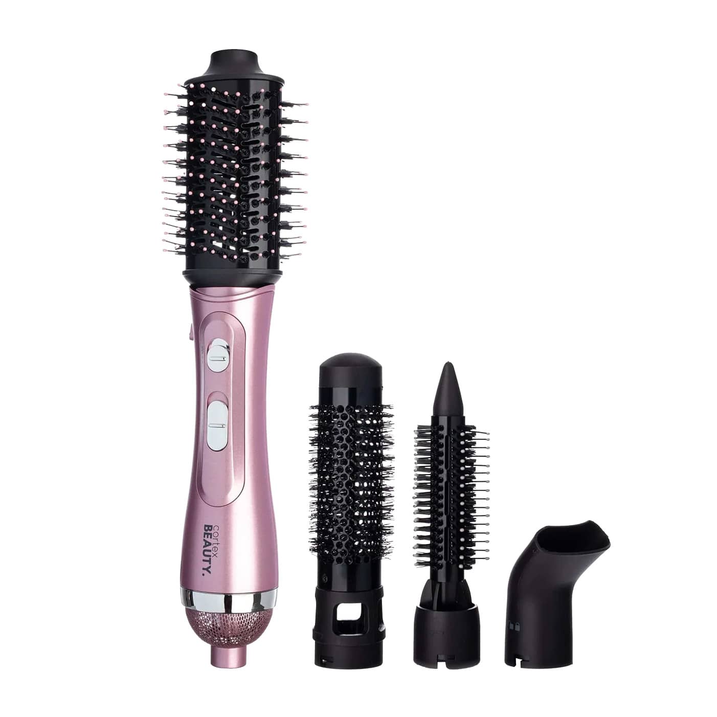 Cortex Beauty Blush Pink Air Styler | 4-In-1 Hot Air Styler Brush
