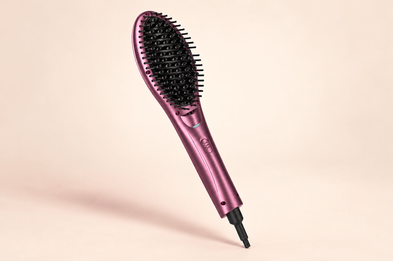 Cortex Beauty Blush Pink Digital Hot Straightening Brush