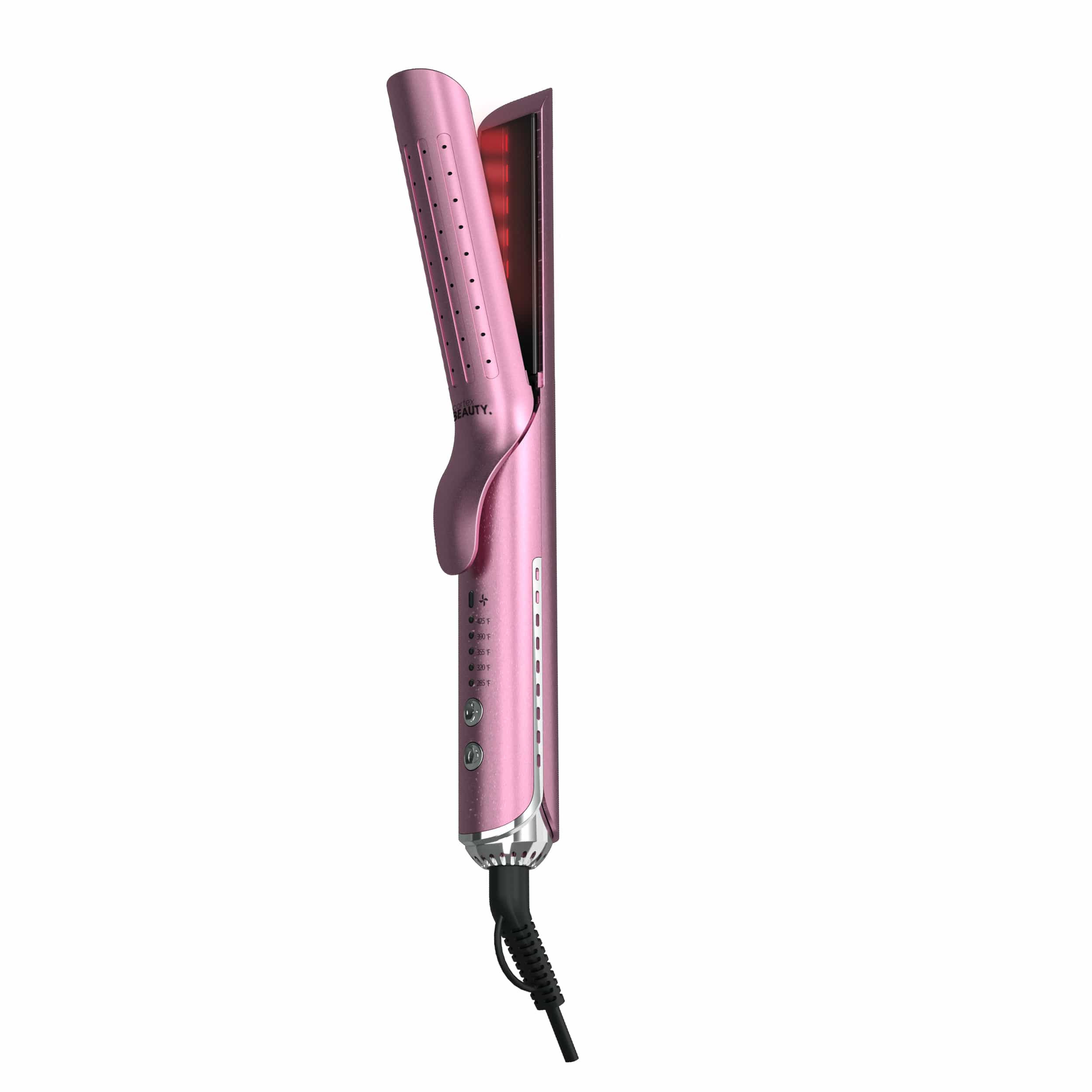 Cortex Beauty Blush Pink Infra Air Glider 2-in-1 Cool Air & Infrared Flat Iron