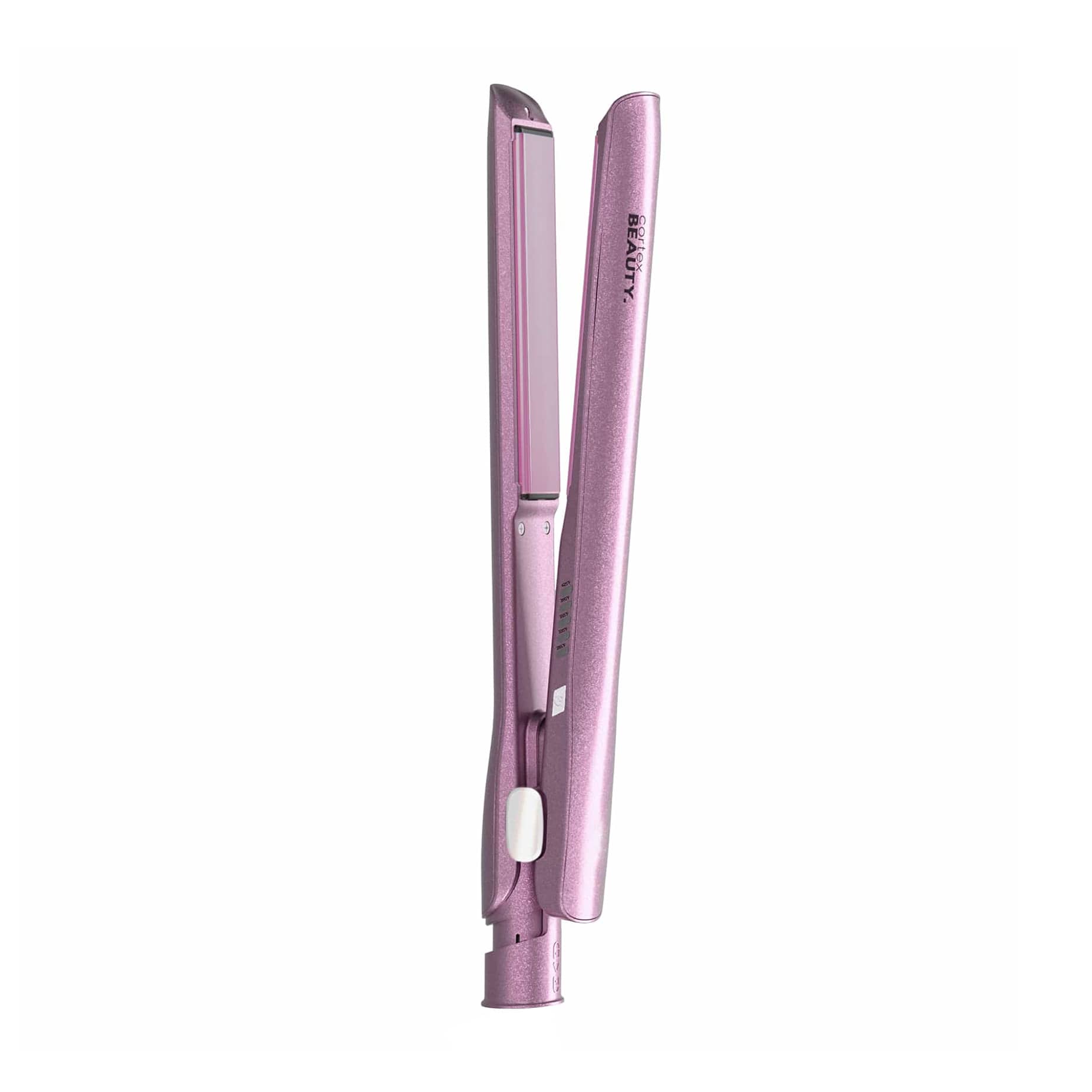 Cortex Beauty Blush Pink Pro Slim | 1” Temperature Control Flat Iron