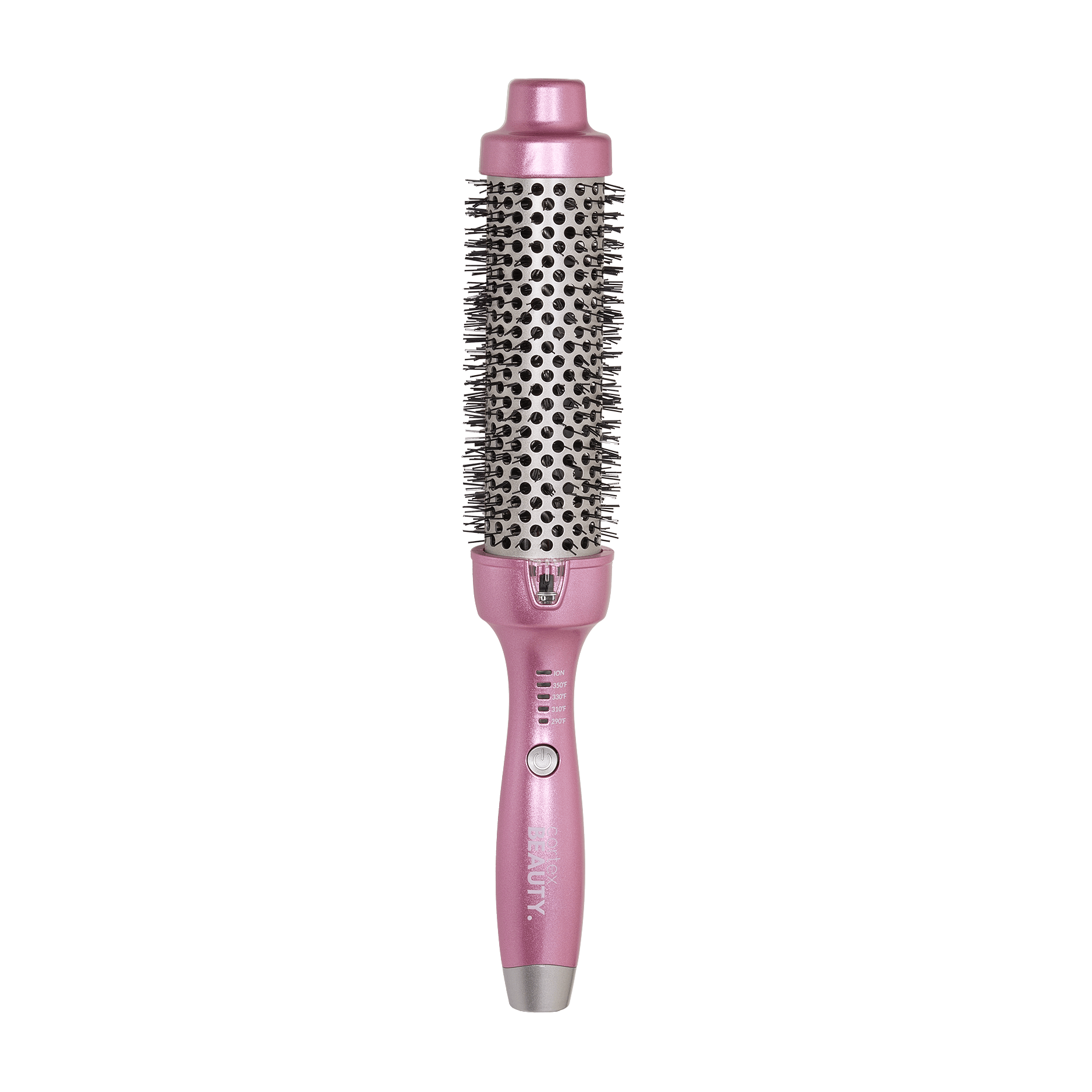Cortex Beauty Blush Pink Temp Control Extra-Long 1.5” Ionic Styling Brush