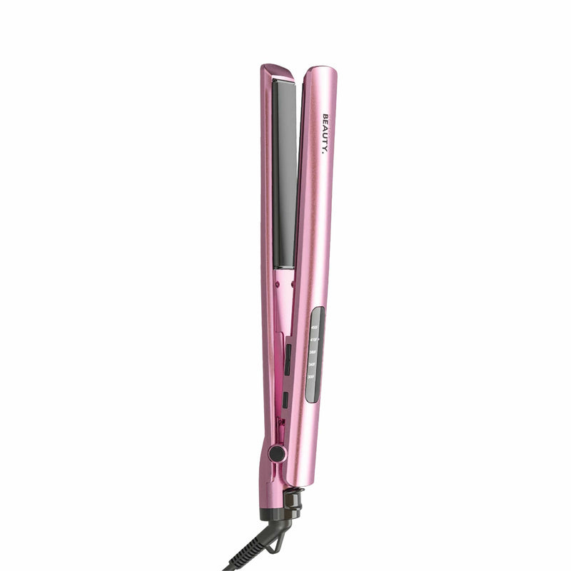 Cortex Beauty Blush Pink with Black Plates UltraSlim | 1" Digital Flat Iron